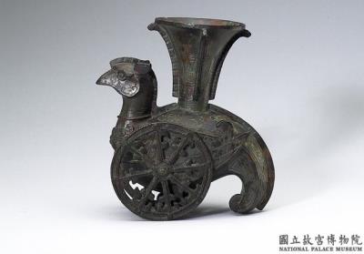 图片[2]-Pigeon-form with vase and wheels, late Ming dynasty (1368-1644)-China Archive